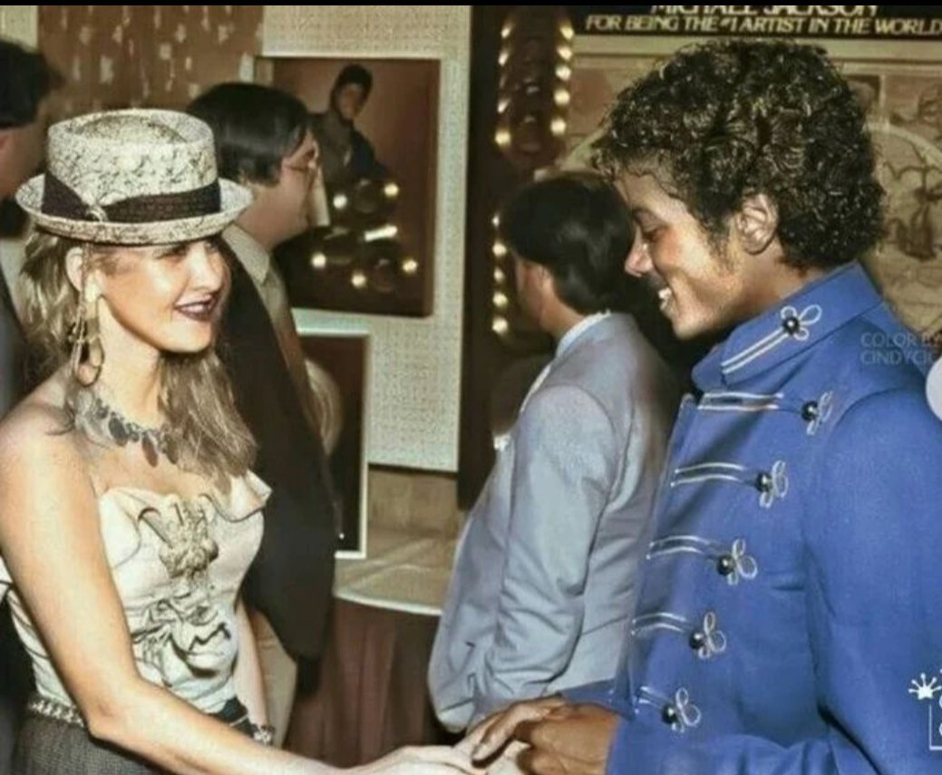 Yvonne Welz 🌹 on Twitter "RT Cohiba42794785 Cindy Lauper and Michael