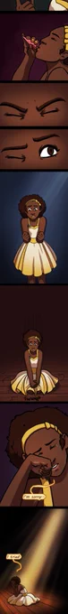 it can be really difficult to manage vertical sequences like this when restricted to page sizes. You might need to get rid of some panels and dialogue in the process!The most important thing is that the final page reads well as a page. 