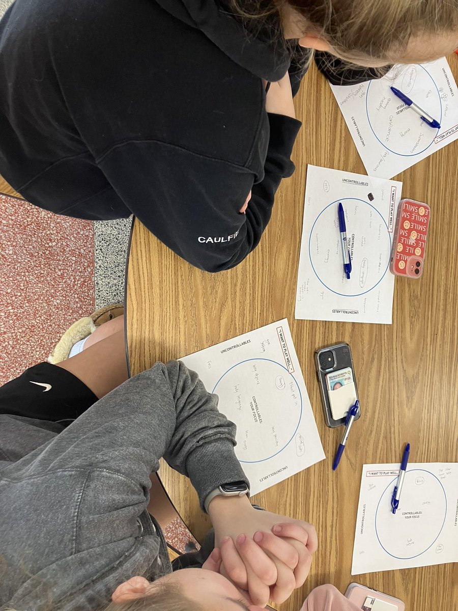 Amazing team building workshop today from Kelsey Griffith from @MicheliCenter organized by team captain <a href="/MiaMolinari7/">Mia Molinari</a>! Control your controllables! #whatifwecan #WinEverything