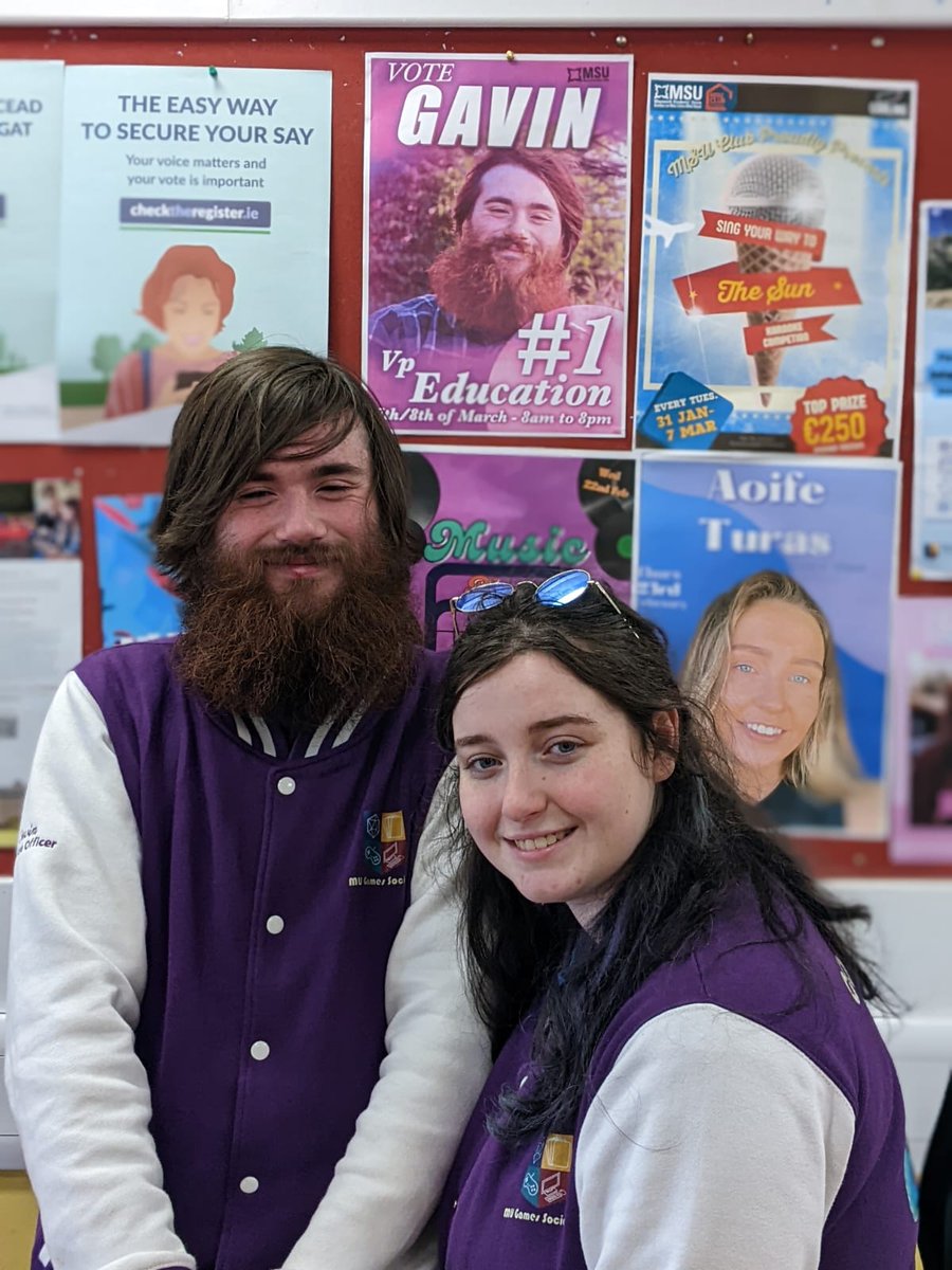 Day Two today and I’ve been hard at work chatting to students, letting them know to vote Gavin Fanning #1 for VP Education! I’ve also been giving lecture addresses to reach the most students! I’m having a blast and I plan on only doing more and more going forward!

Gavin. 💜