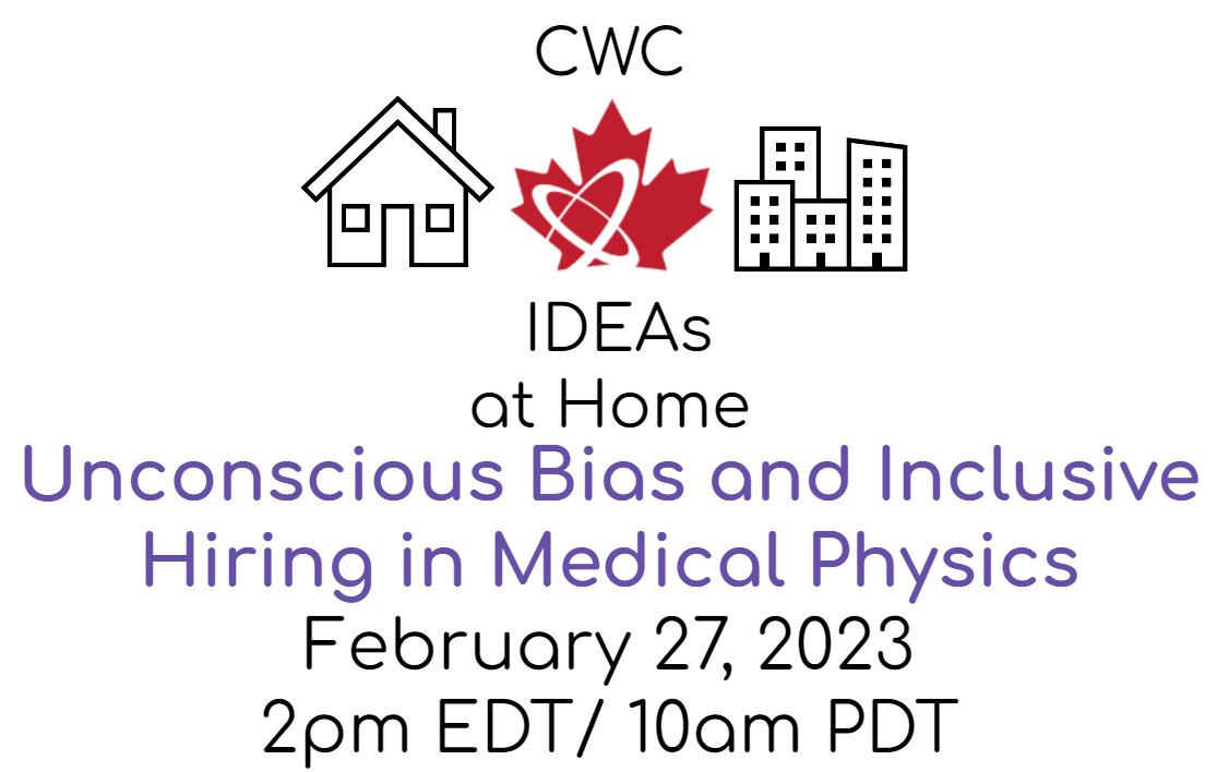 Join us to learn more about Inclusive Hiring practices - there's still one week to sign up! Do so here: tinyurl.com/IDEASatHOME