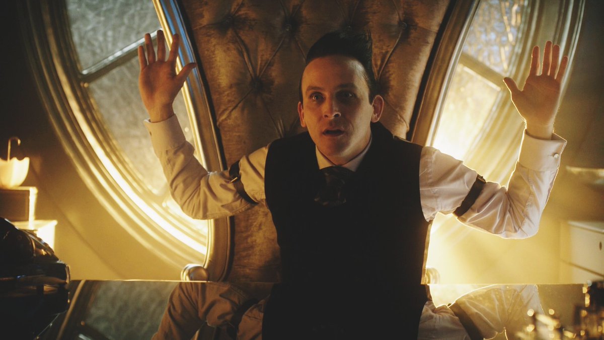 LongLiveGotham's tweet photo. #SaveGotham We miss our King Oswald and his tantrums.
#Gotham https://t.co/OA5RAVO2fq