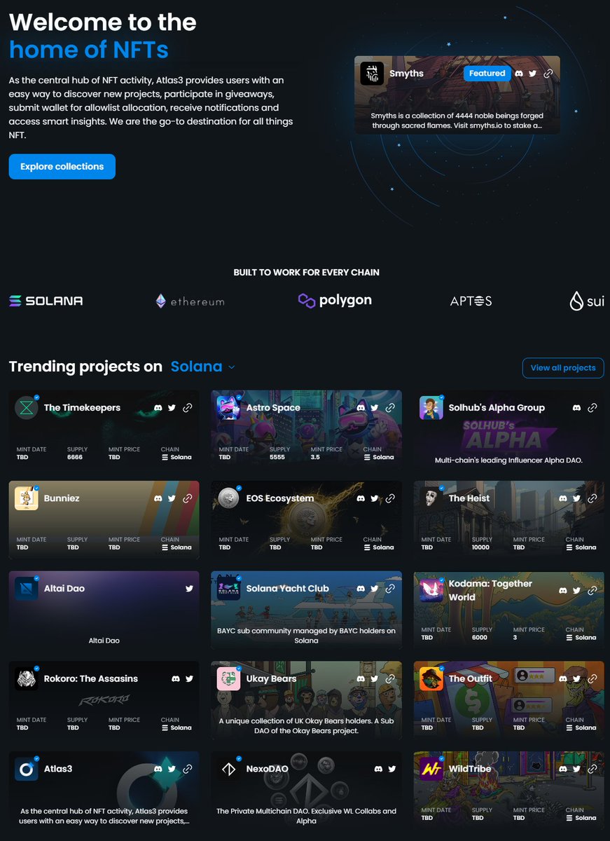 theoutfitnft's tweet photo. it's a great launch for Atlas3 from @BlocksmithLabs !!

We are pleased to announce that we will be doing most of our collaborations on it from now.

Feel free to visit our profile from this link:
https://t.co/T8YbvRaGtZ

Who can we see on the homepage? 👀😏 https://t.co/uYnV0ZQocW