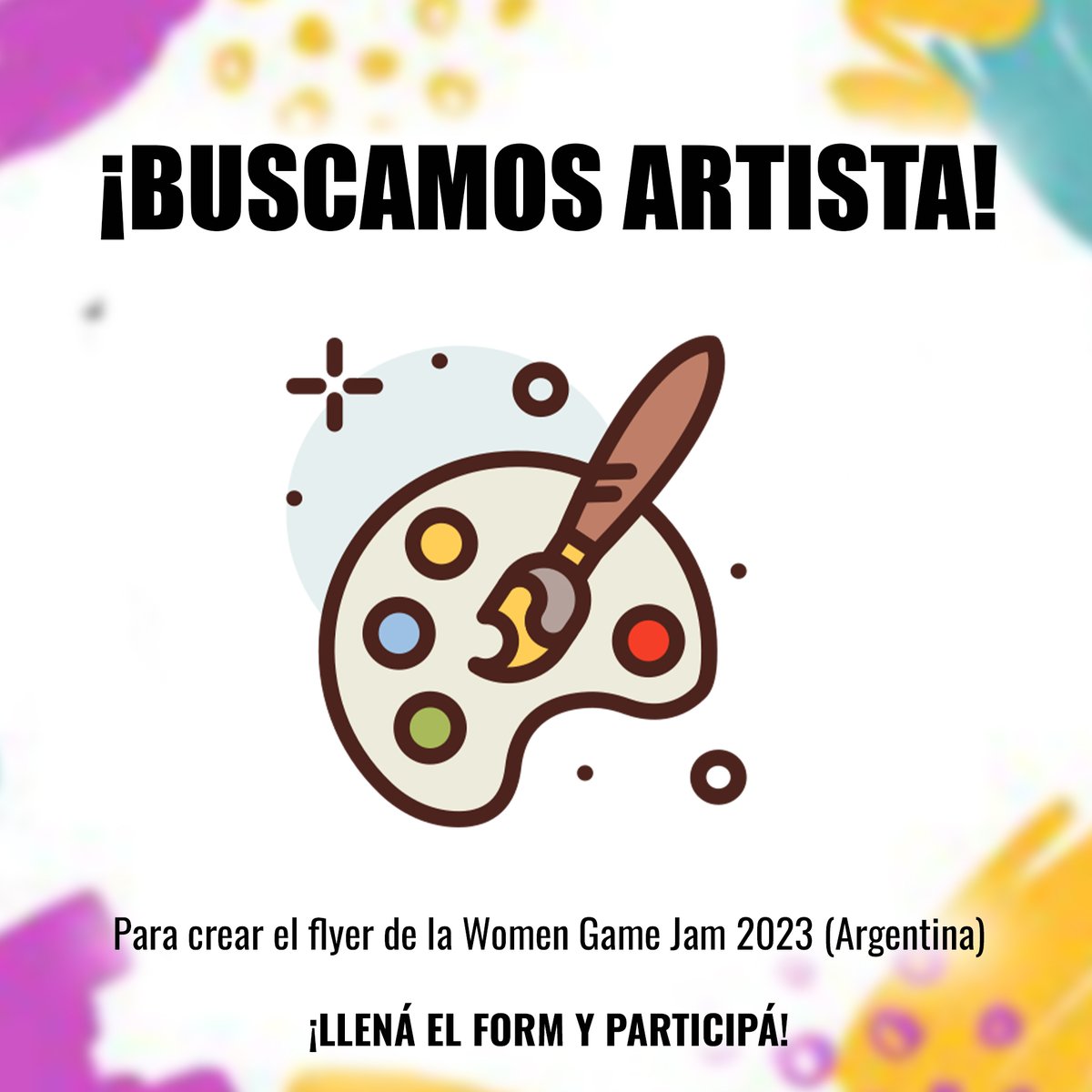 Atención Wigardians!
✨ BUSCAMOS ARTISTA!

Este es otro año más donde WIGAr va a ser casa oficial de la Women Game Jam en Argentina. Para eso necesitamos "EL PÓSTER", esa bella imagen que acompañe y guíe todas las graficas de la gamejam!.
🧵(1/2)