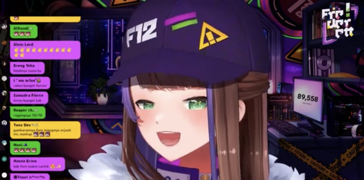 VRchama's tweet photo. Fure massive milkers are nice but i like her cap more. Also, nice colors. #FuRemodel https://t.co/KkxJCJKtZV