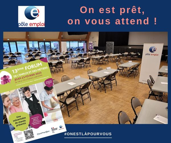 loic_osmont's tweet image. Demain, @poleemploi_NA  #Montmorillon Espace Gartempe. Tout est prêt pour vous accueillir.
Plus de 70 structures seront présentes, dont plus de 60 employeurs pour plus de 200 offres d'#emploi à pourvoir dans les périodes à venir.
Venez nombreux