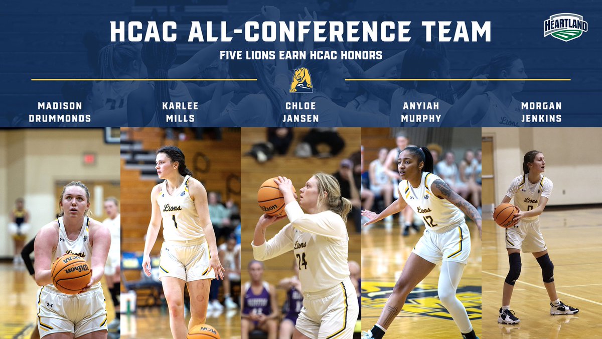 🚨 BREAKING 🚨 
Five Lions Honored on 2022-2023 <a href="/HCACDIII/">Heartland Collegiate Athletic Conference</a>
All-Conference List!

bit.ly/3EtQrU9

#DEFENDtheMOUNT #MountUp
 #ClimbHigher #HeartOfD3