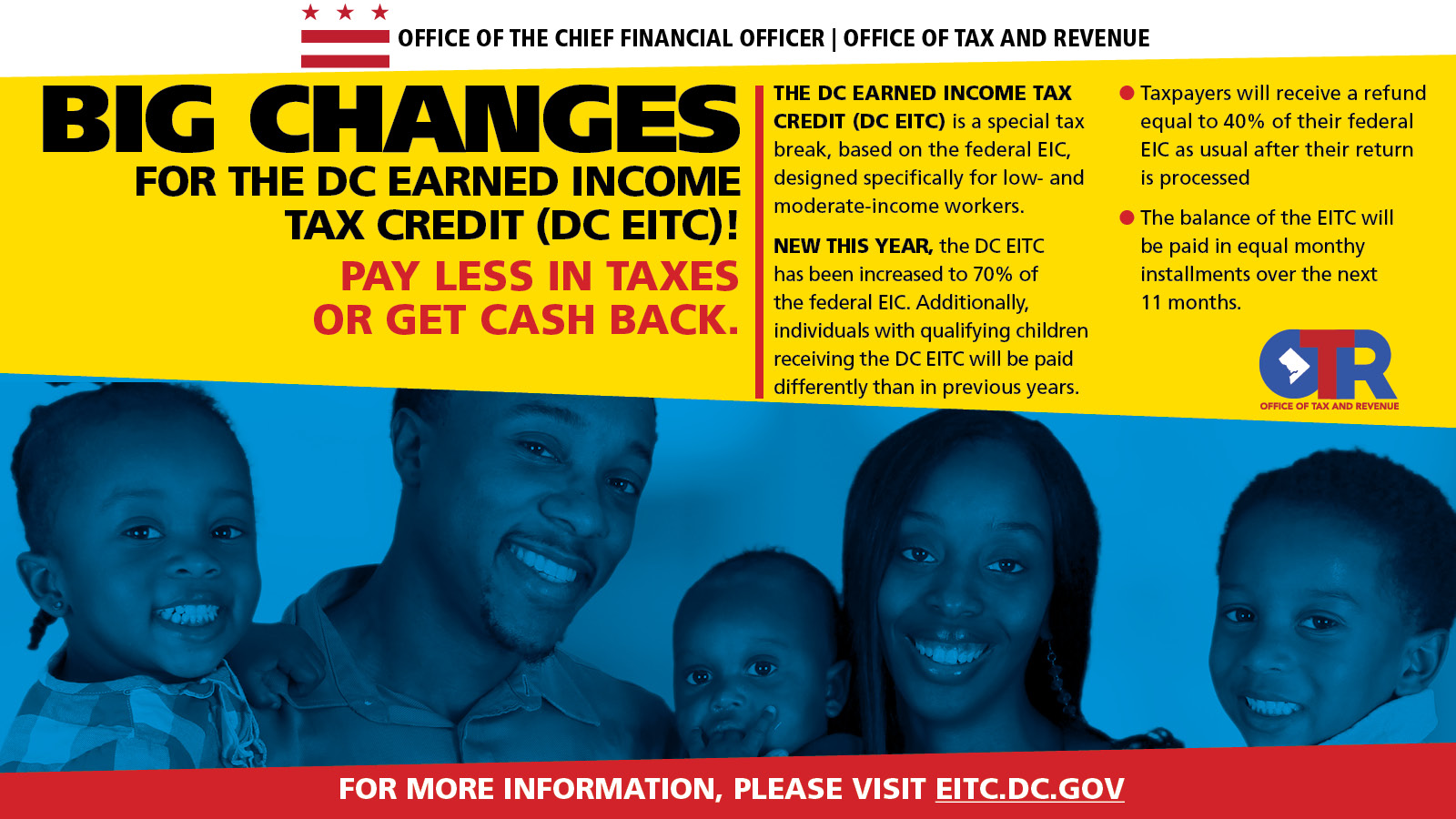 The dc office of tax revenue otr on twitter reminder big changes