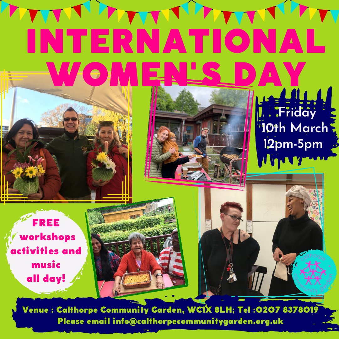 International Women's Day Festival 10th March 12pm-5pm@calthorpecommunitygarden 
instagram.com/p/Co-RGSTtY6Y/…