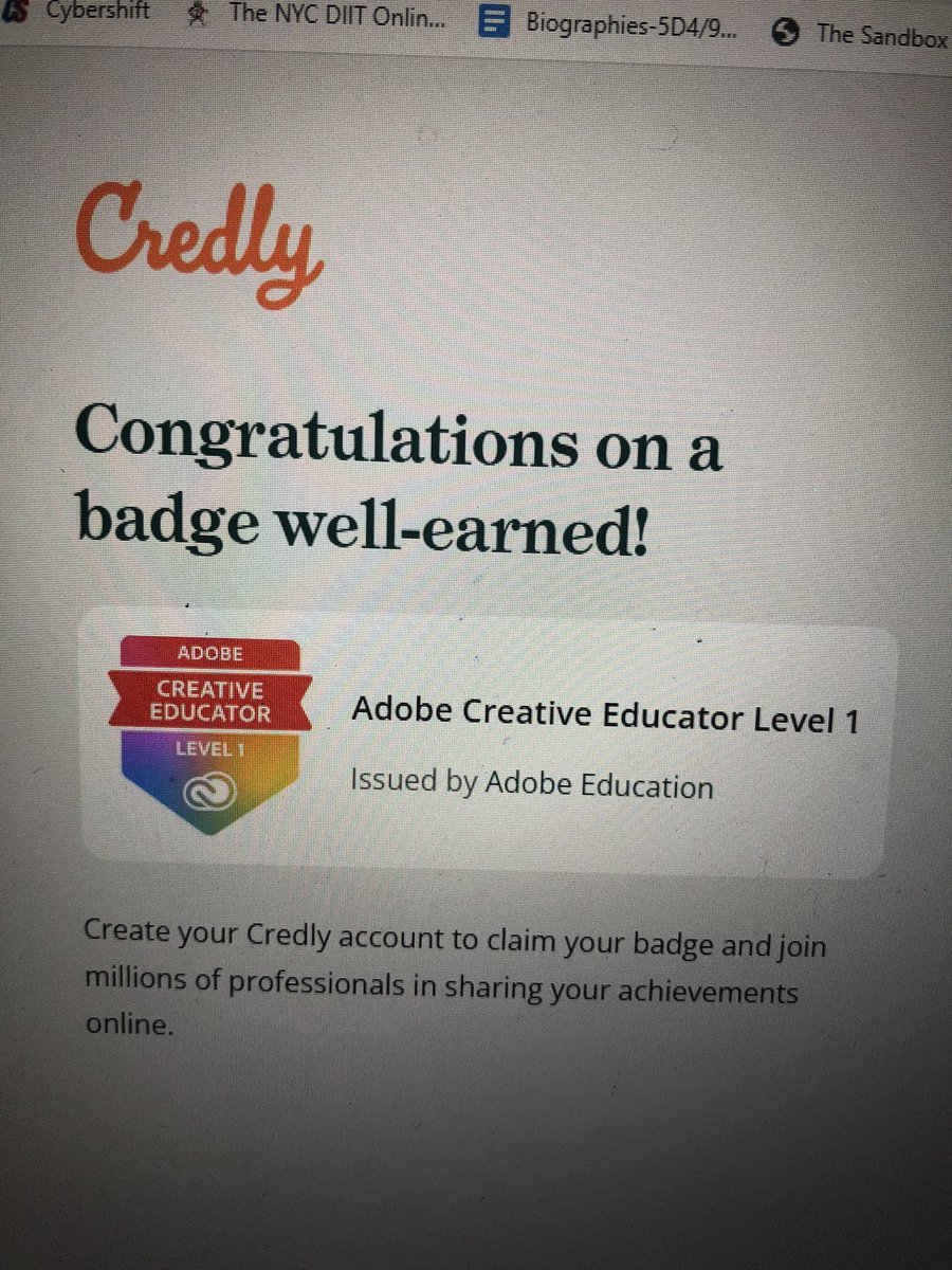Lara Scaringella (@larascaringella) on Twitter photo FREE resource for all educators on Adobe Express.The possibilities are Endless-Check it out!!Thanks <a href="/AdobeForEdu/">Adobe For Education</a> I Just created my 1st project <a href="/AdobeExpress/">Adobe Express</a> and received my Level 1 Badge 👏..Plenty more to do here… FREE resource for all educators on Adobe Express.The possibilities are Endless-Check it out!!Thanks <a href="/AdobeForEdu/">Adobe For Education</a> I Just created my 1st project <a href="/AdobeExpress/">Adobe Express</a> and received my Level 1 Badge 👏..Plenty more to do here…