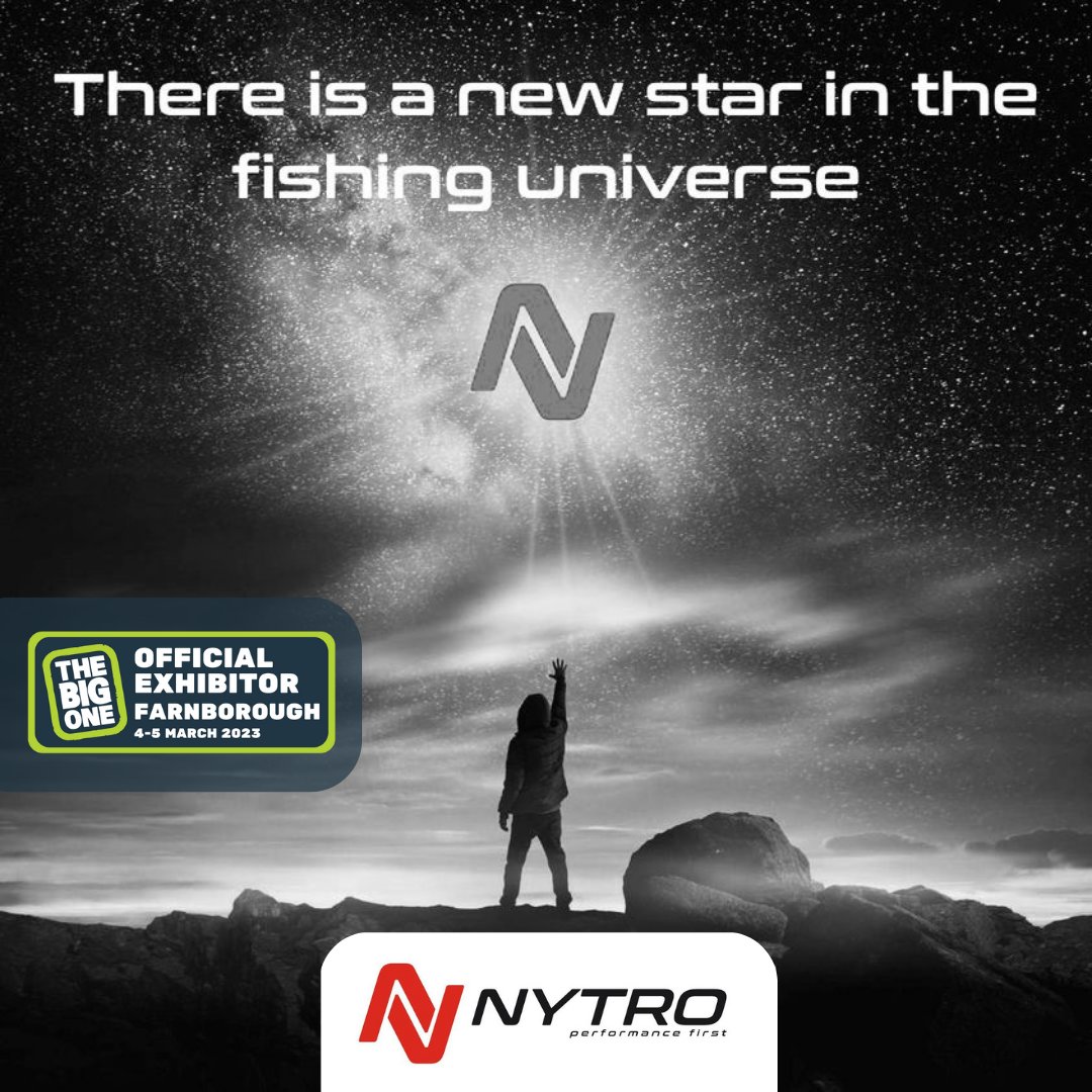 Announcing the launch of Nytro Fishing...The new star in commercial/feeder/coarse and match fishing!

Visit Nytro's stand and meet Tommy Pickering , former World Champion and Nytro ambassador. He'll be talking through Nytro's new products

Get tickets now! thebigoneshow.co.uk