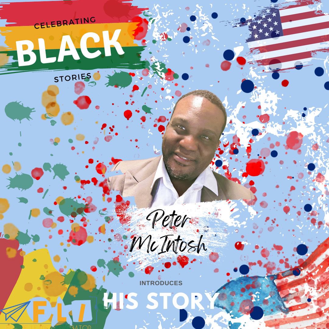 FLI_Educator's tweet photo. Today we highlight a Winter 2023 fellow, Peter McIntosh, as we celebrate Black History Month with our series ""Their Story."" Peter is of Black or  African American descent and has been in education for over ten years upon entering our program. https://t.co/GM251dzqSZ