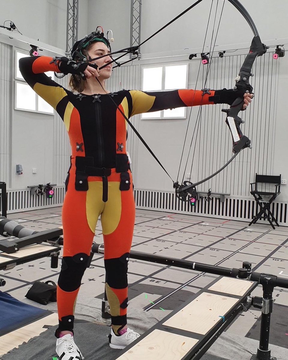shelby_young's tweet photo. From starting on the mocap stages, to the facial scans, to being taught how to operate a pcap rig at home during lockdown, this was one of the most wild journey’s of my career! So proud of everyone involved! 

HORIZON CALL OF THE MOUNTAIN IS OUT NOW! ❤️ #HorizonCalloftheMountain https://t.co/mKOUB3aiWr