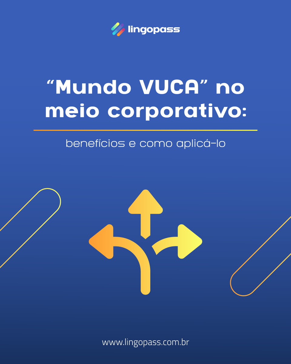 Lingopass_'s tweet photo. O "Mundo VUCA" foi criado na década de 1990 para explicar quais são as principais características do mundo moderno. Confira em nosso blog quais são pontos importantes para lidar com o conceito no âmbito profissional: https://t.co/ATCytHKIKa https://t.co/yW5ErZUbuE