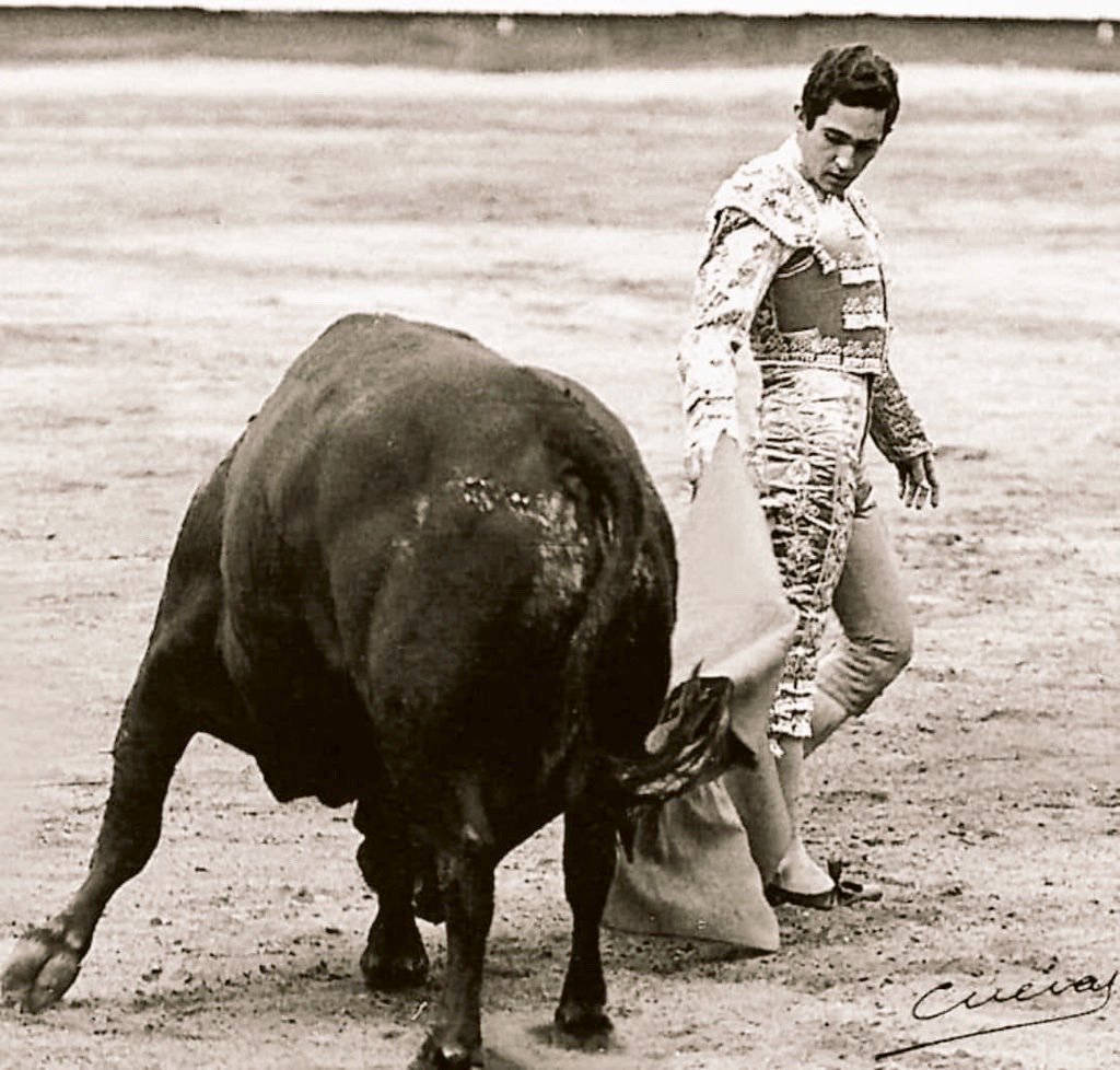 ⁦Andarle al toro.
Foto:  ⁦<a href="/Firma_cuevas/">Cuevas</a>⁩