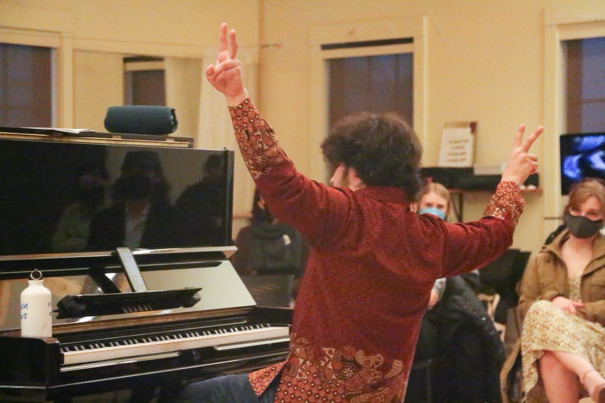 ONeill_Center's tweet photo. Last Friday, Nico Raimont shared snippets of his work, Como Correr, with the O'Neill community as part of his onsite residency. Thank you for sharing with us Nico! 

Photos by Elizabeth Lauren West. #comocorrer https://t.co/Vamm2Rjzag