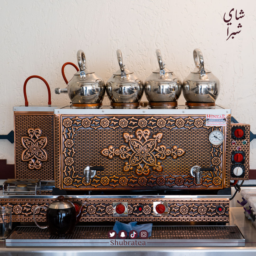 شاي بخار معد لكم من أجود أنواع الشاي 🍃