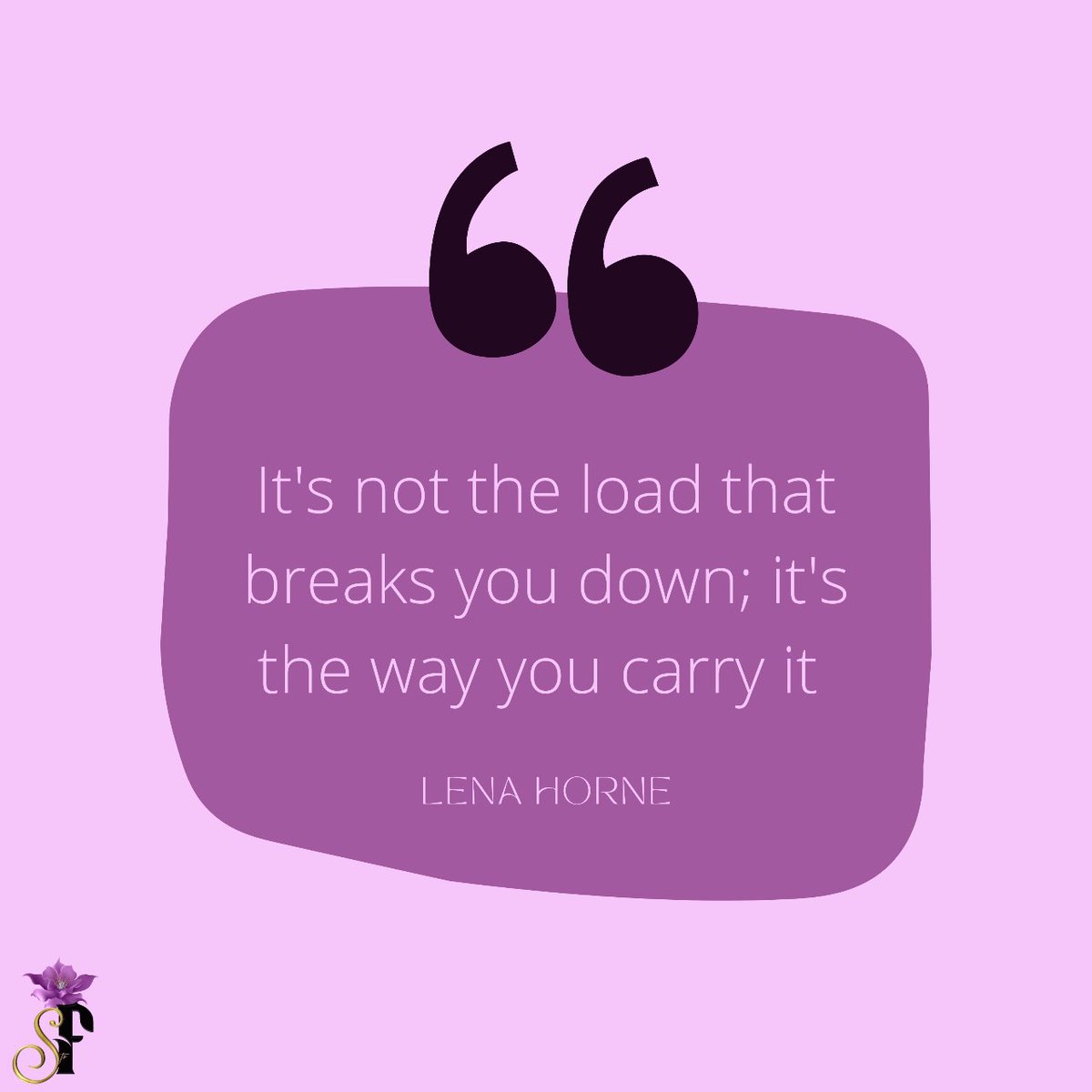 “It’s not the load that breaks you down; it’s the way you carry it” -Lena Horne

#mentalhealthwarriors #quoteoftheday #motivationalquote #positivity #motivations #motivationquotes #motivationquote #motivationalwords #motivationalpost #motivationdaily #NewYork #seedstoflowers