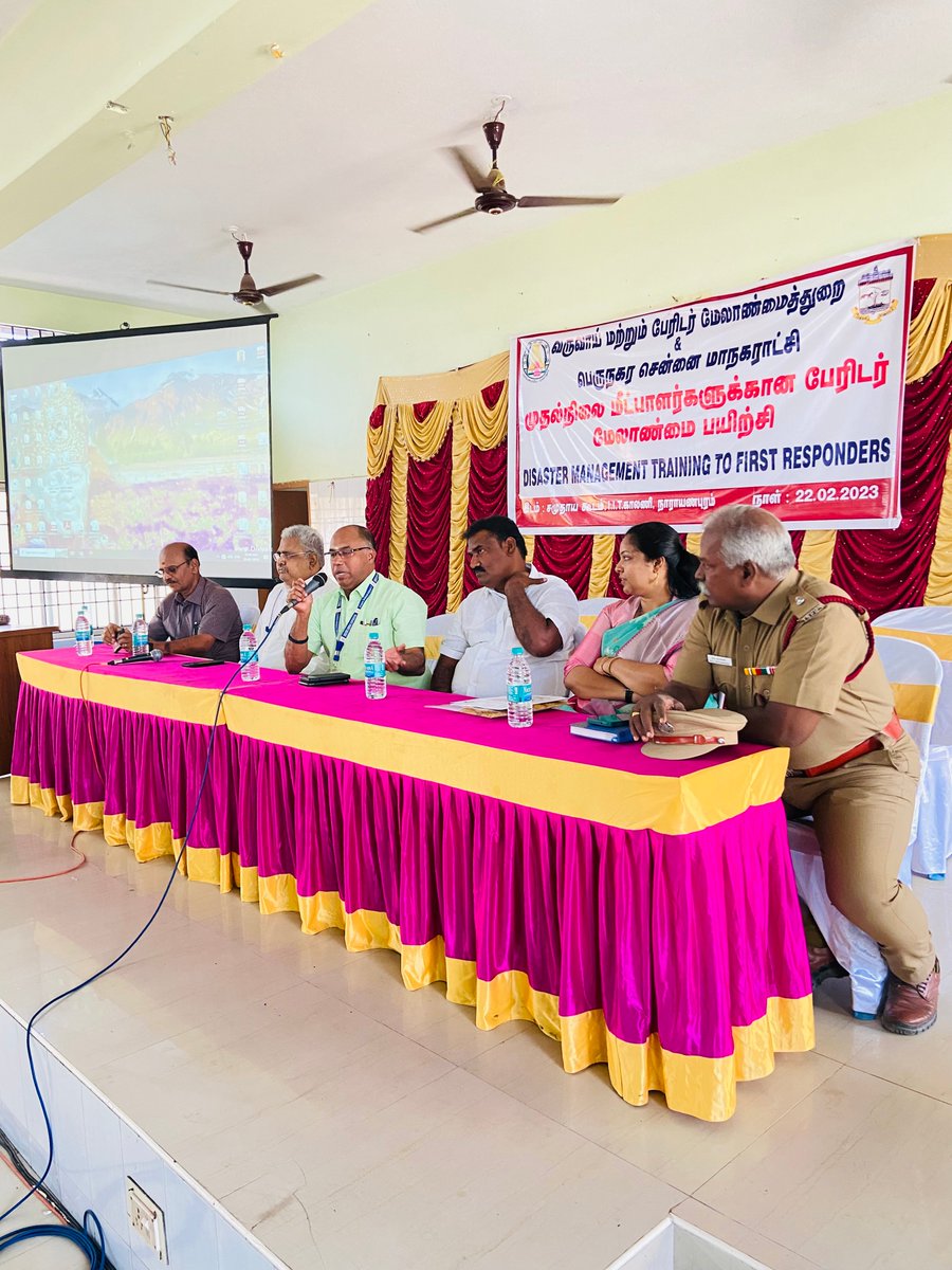 Disaster management Training with @FireTamilnadu at @DMK_189_Ward_TN cc: @Subramanian_ma @S_AravindRamesh @iamchsekar