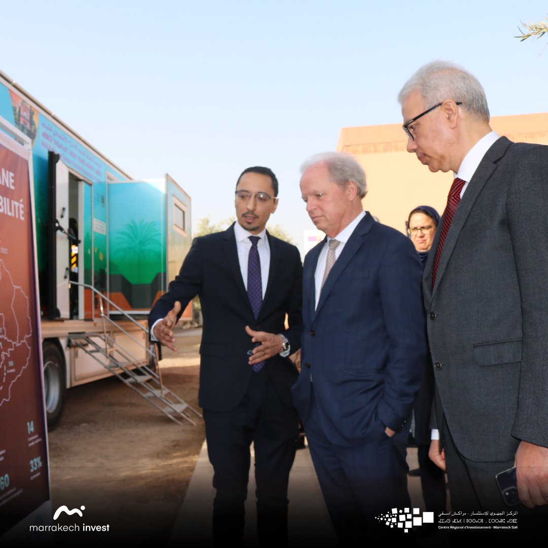 crimarrakechsaf's tweet photo. Monsieur Karim Kassi-Lahlou, Wali de la Région de #Marrakech_Safi, Gouverneur de la Préfecture de Marrakech a reçu aujourd’hui le 22 Février 2023 Monsieur Axel Van Trotsenburg, Directeur Général des Opérations à la Banque Mondiale....
#marrakechinvest #ifc #anapec #eej #indh https://t.co/HTboPeA0C6