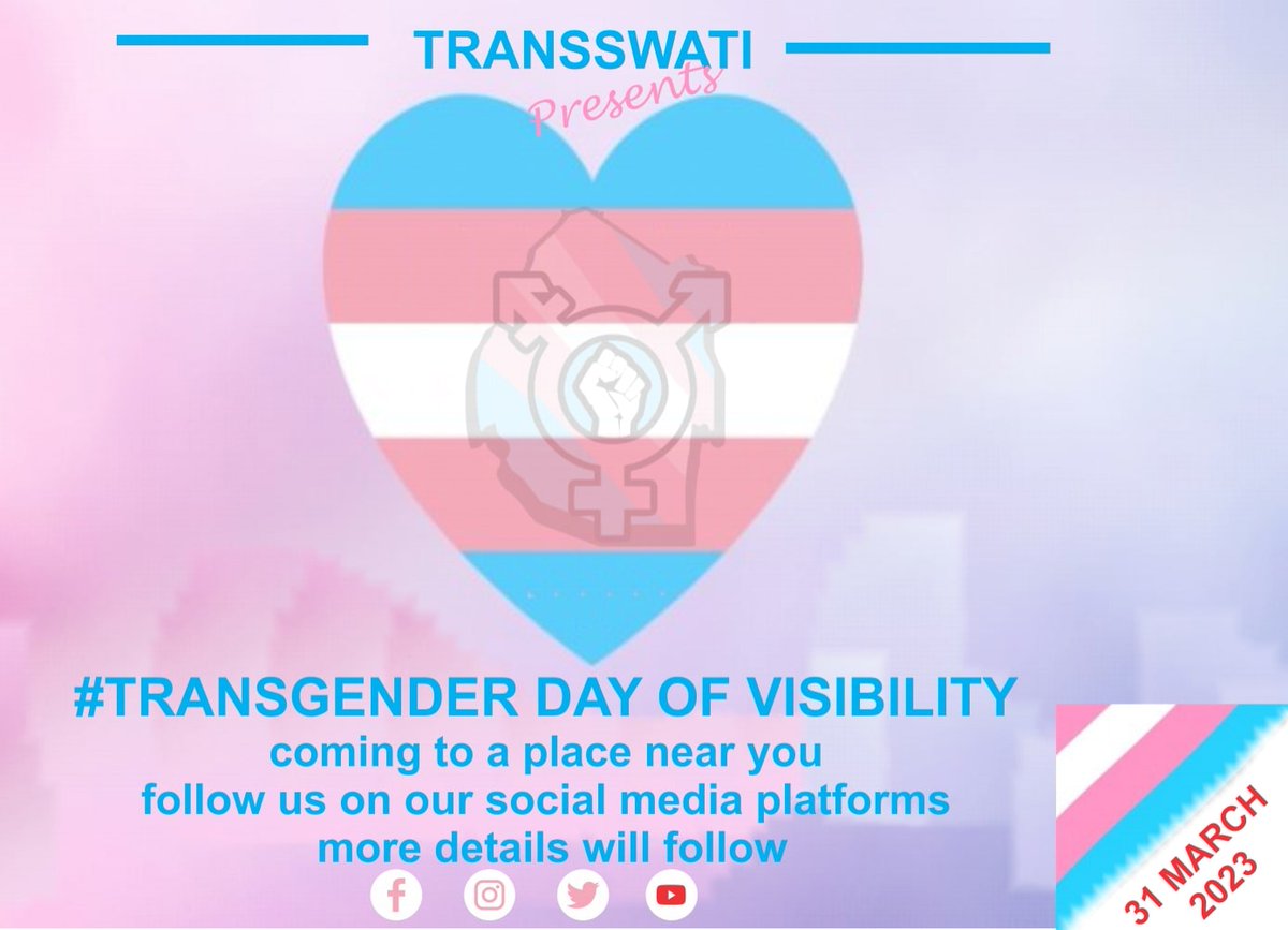 TransSwati's tweet photo. We can't wait to honor and celebrate the achievements and resiliency of transgender individuals and communities. 
Stay glued to our page.
#transgenderdayofvisibility 
#31 March https://t.co/Ib9V9hjkvv