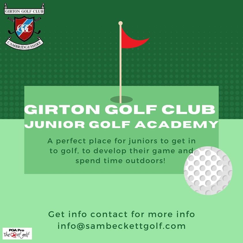 Want to get into golf? Learn in a safe and fun environment? Get in contact now for more information on our junior golf academy at Girton Golf Club