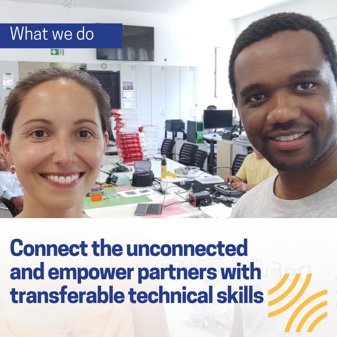 DeFuTech_de's tweet photo. Empowering the unconnected with technical skills unlocks doors to economic development, education, healthcare, social connections, gov't services, emergency response &amp; info access.

#connectingpeople #connectingcommunities #connectingtheunconnected #internetforall https://t.co/xckHpDKOtZ