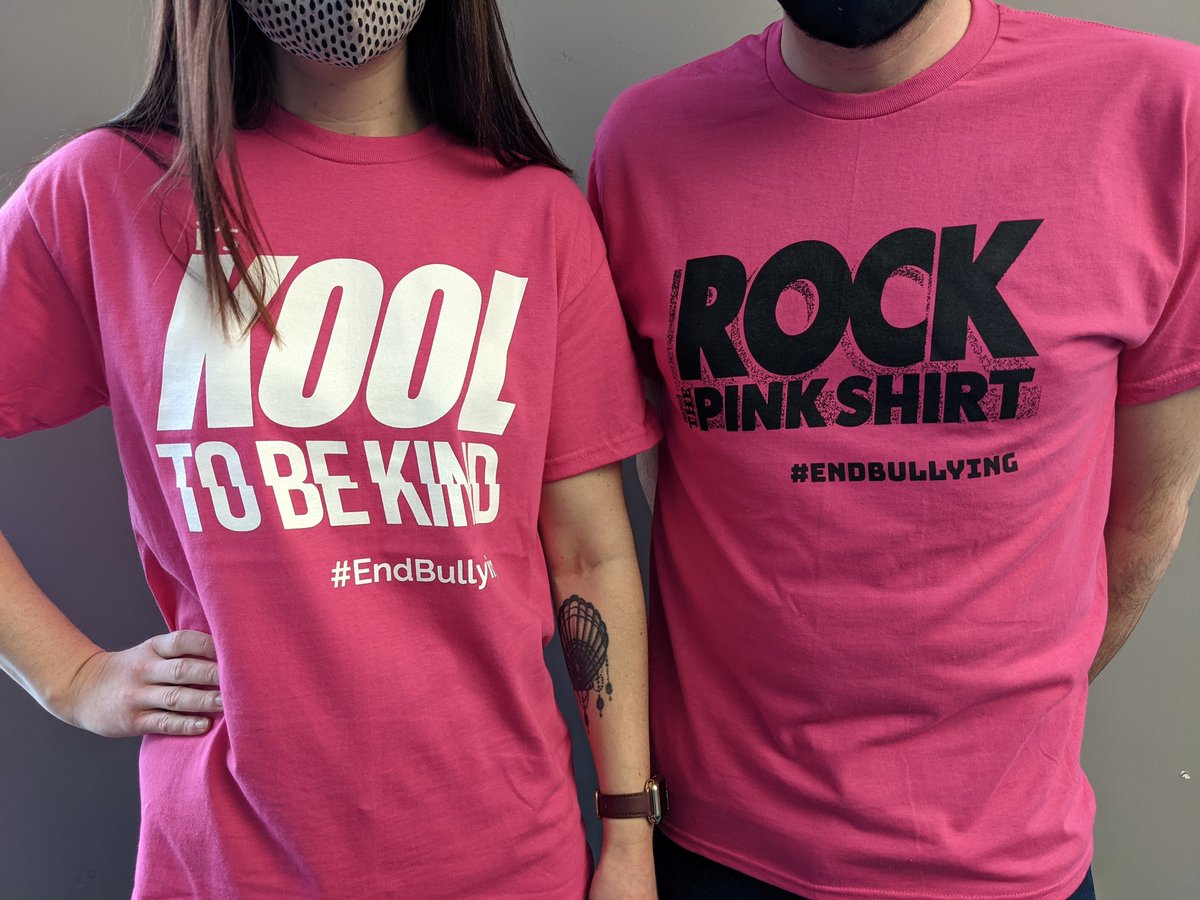 ioprint66's tweet photo. We love supporting #PinkShirtDay with @Rock95Barrie &amp; @KoolFMBarrie by supplying these pink t-shirts! 

Proceeds go to #ShaksWorld! Buy one today &amp; let's all work to end bullying: https://t.co/Hc2qEMMnNO

#bullyingsucks #endbullying #bekind #becool https://t.co/UUFSbzKzgb