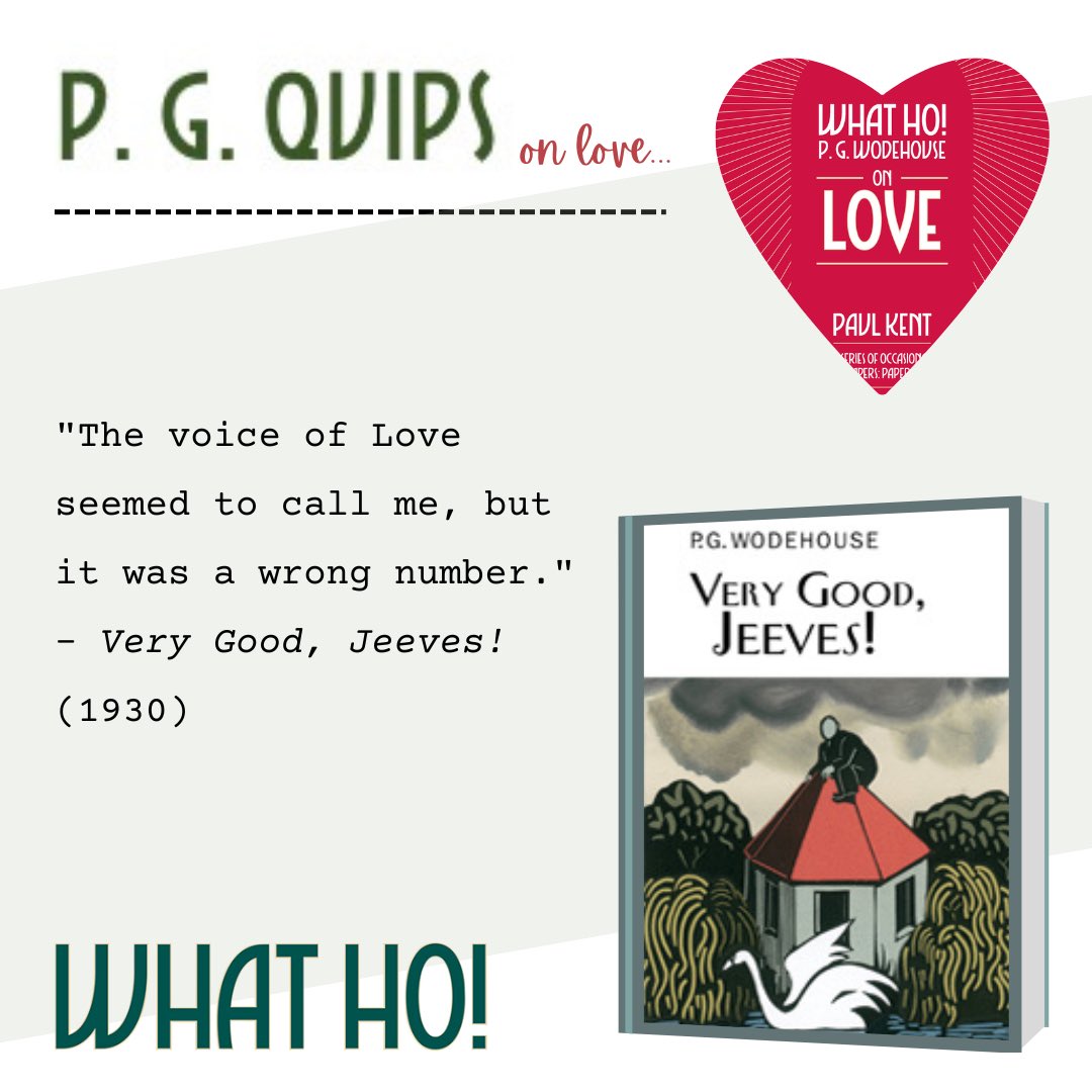 _What_Ho's tweet image. I think we’ve all felt this way about love at some point in our lives…
.
.
#QuotesAboutLove #QuoteOfTheDay #PGWodehouse #Jeeves #Wooster #LiteratureQuotes