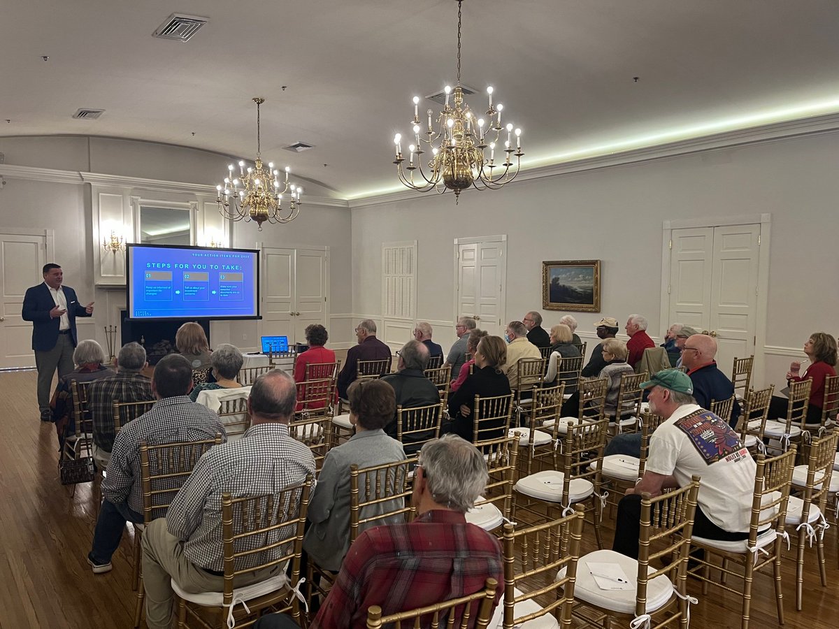 FisherWlthMgmt's tweet image. This week we were happy to host one of our annual client events - State of the Markets. Our presentation included research on 2022 market performance and a forecast of what&apos;s ahead in 2023. Thank you for joining us! 
#Presentation #MarketCommentary #FisherWealthManagement
