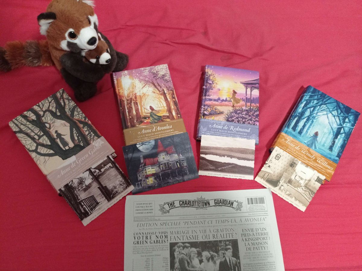 Emanonkhh's tweet photo. Merci a @editionsmtl  pour ces magnifiques traductions ! Reçu aujourd'hui et déjà prête a les lire #AnneWithAnE #AnneDeGreenGables #lecture #livre https://t.co/3DeqEhMKFl