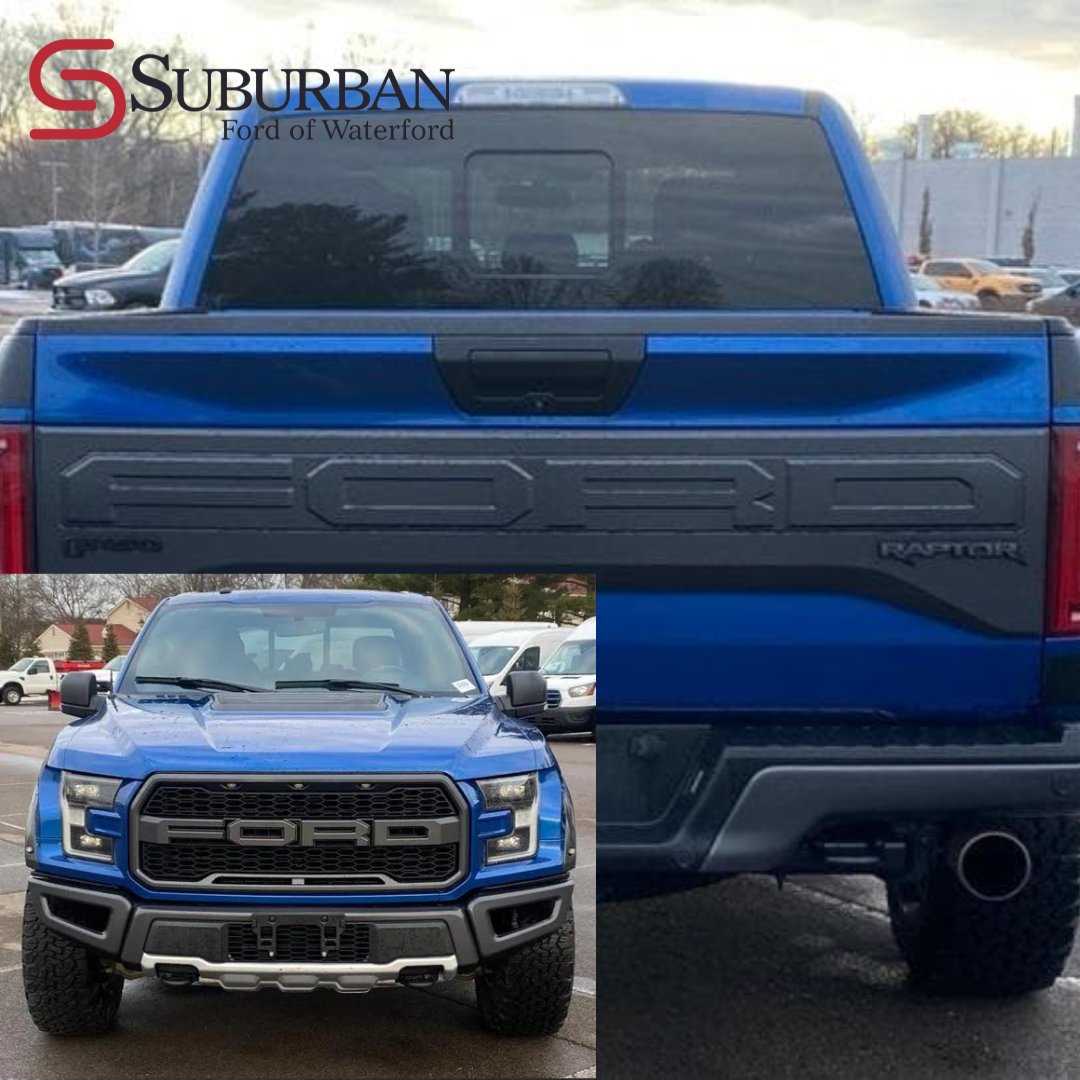 SuburbanFord's tweet image. Our Used 2017 Ford F-150 Raptor in Lightning Blue is ready for all your adventures! Come see us today for a test drive. 

📍 6975 Highland Rd. Waterford, MI 48327

#testdrive #usedcars #usedcarinventory #fordraptor #trucks