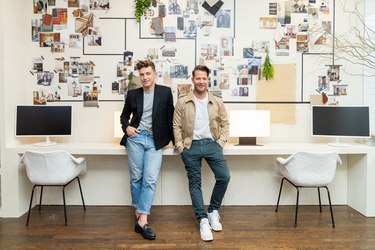 sbentertainment's tweet photo. Nate &amp; Jeremiah return to @HGTV tonight for Season 2 of #nateandjeremiahhomeproject. Follow @nateberkus and @jeremiahbrent as they help overwhelmed families sort keepsakes from clutter to create beautiful homes. Catch the premiere at 9|8c and streaming on @discoveryplus. https://t.co/CNYo79TTwa