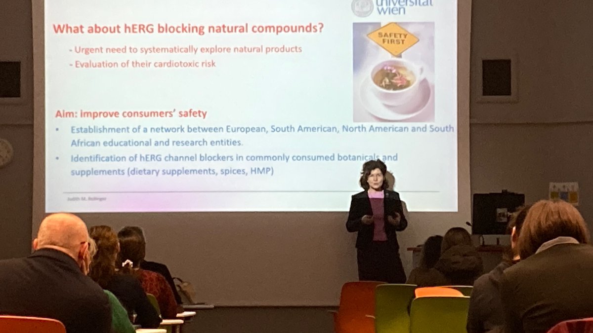 jendatiles's tweet photo. Following a great @uclspices symp, Prof Judith Rollinger president of the GA is this yr’s invited speaker of annual UCL Frank Fish Memorial lecture, made possible by the generosity of Prof Fish’s family. @School_Pharmacy @UCLLifeSciences #pharmacognosy #pharmacology @Banaz_Jalil https://t.co/wot4AVx5sw