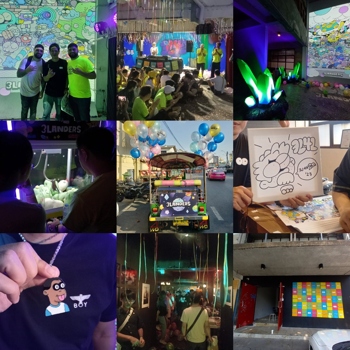 Thanks so much my team for setting up this event for Thai community of <a href="/3LandersNFT/">3Landers 👀</a> and utilize it as kick-off for ss2 The Oasis!

Also many thanks <a href="/3landboy/">3landboy</a> for minting 1/1 for me!