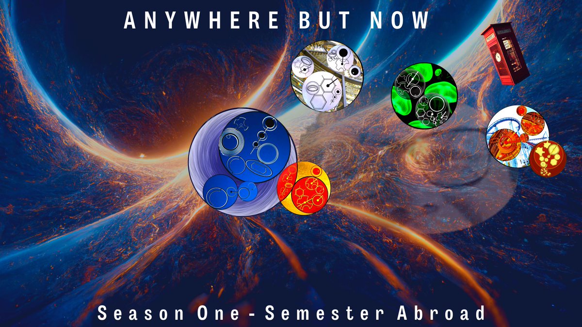 CleverCase's tweet photo. 3 mods &amp; 6 episodes done and dusted with @AnywhereButNow_ 's #TTRPG Actual-Play #DoctorWho Podcast. 

Time travel, daring adventures, &amp; risky rolls of the dice lie ahead. Your ears are in for a *treat*. https://t.co/ffzw21YHQH