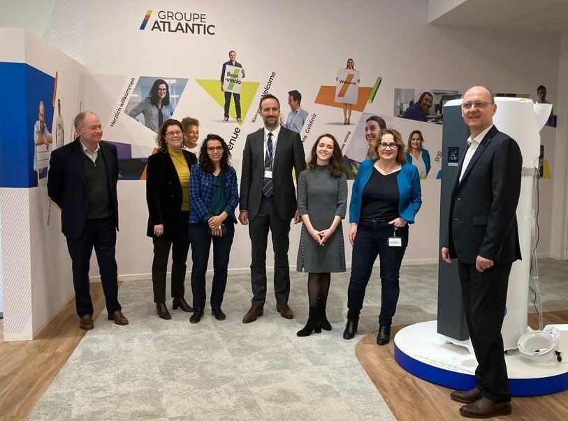 🤝Visite de <a href="/ThomasCargill/">Thomas Cargill</a> Roxane Mestrius <a href="/Ecologie_Gouv/">Min. Ecologie Territoire Transports Ville Logement</a> <a href="/IGNES_FR/">IGNES</a> au sein du <a href="/Groupe_Atlantic/">Groupe Atlantic</a> afin de poursuivre les efforts de #sobriété #énergétique et échanger dans la perspective du plan « acte 2» pour atteindre l'objectif de 40% d'ici 2050🚀
#pilotage #PilotageEauChaude