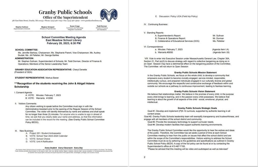 Superintendent tweet media