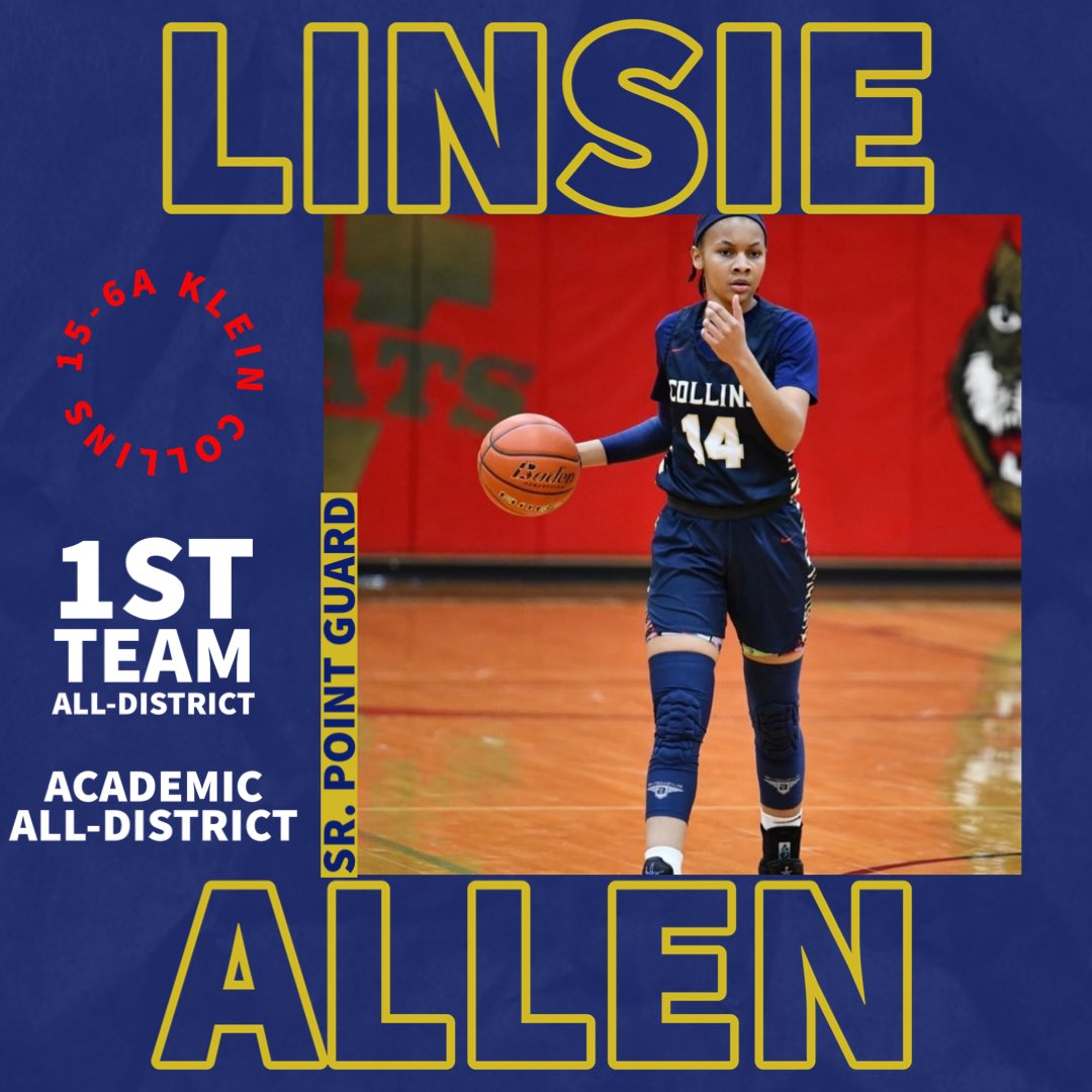 KC_WomensBball's tweet image. Congratulations to SR. Linsie Allen on being selected for 1st Team and Academic All-District for District 15-6A.
#recruitmentopen #RecruitKC