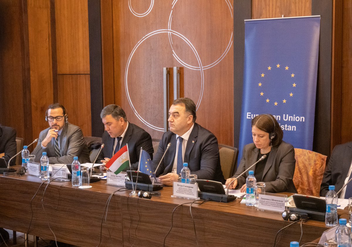 UNECE_Water's tweet photo. The national programme of reforms in the #water sector was discussed during the 16th meeting of the National Policy Dialogue #NPD on 💦#IWRM in 🇹🇯#Tajikistan on 15 February 2023, generating huge interest among 70+ participants https://t.co/cW4AdaqXwR