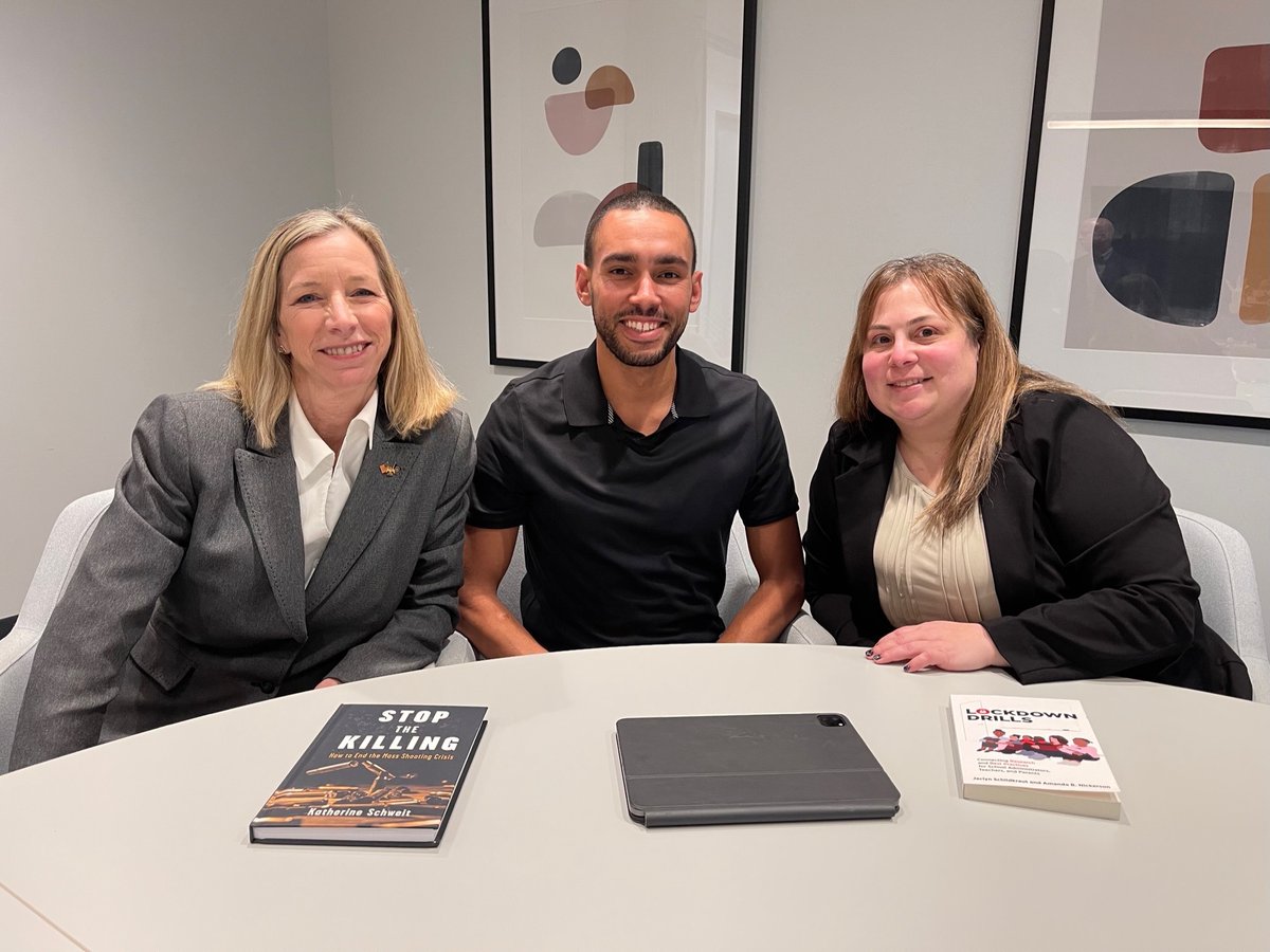 JoffeChris's tweet image. “I don’t care about the name, I just care that you train.” This is one of countless insights shared by  @jschildkraut80 &amp;amp; @KateSchweit, who joined me last month in a debate on active shooter response. I was honored to share the stage &amp;amp; excited to continue the convo w/our schools!