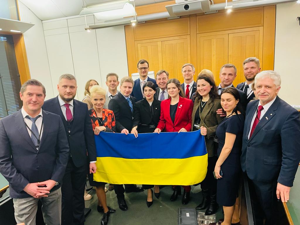 I'm glad to say it's been a very productive few days hosting a delegation from #Latvia <a href="/Jekaba11/">Saeimas ziņas</a> led by Foreign Affairs Committee Chair <a href="/RihardsKols/">Rihards Kols</a> discussing a shared commitment to European security as <a href="/UKParliament/">UK Parliament</a> marks one year since illegal Russian invasion of #Ukraine 🇱🇻🇬🇧