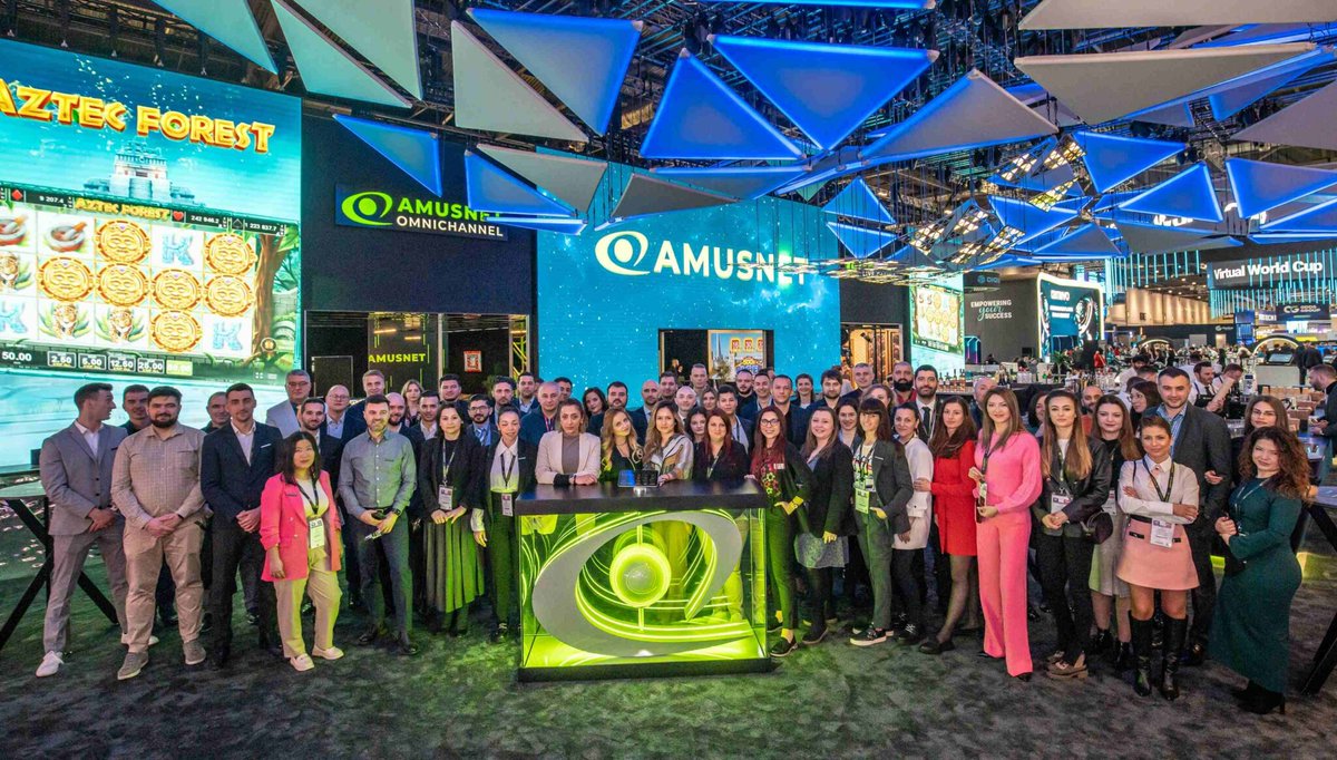 .@amusnetinteract celebrates record-breaking participation at @ICE365Global #London 2023

The #iGamingprovider excelled all expectations at the biggest-ever edition of the global expo.

#Amusnet #Event #GamingIndustry

focusgn.com/amusnet-celebr…