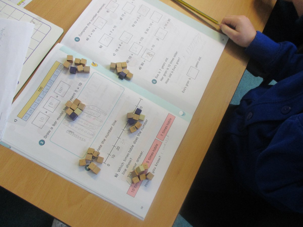 Great representations and use of resources to help with our Maths today! @WhiteRoseMaths