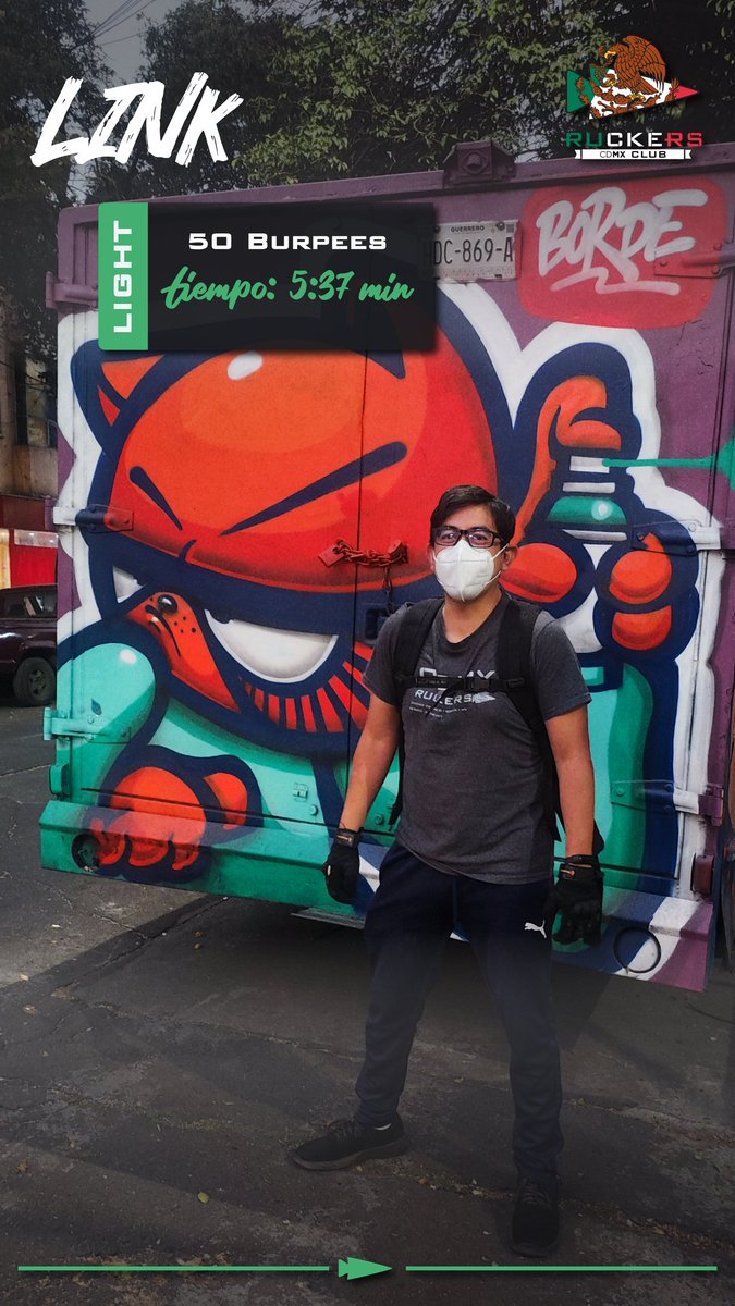 LinkAdan's tweet photo. Empezando el año con reto de Burpees, veremos cómo mejoramos en el transcurso

https://t.co/J2xWPUL1QX 

#GORUCK #RuckersCDMXClub @GORUCK https://t.co/1WohBIgeC8