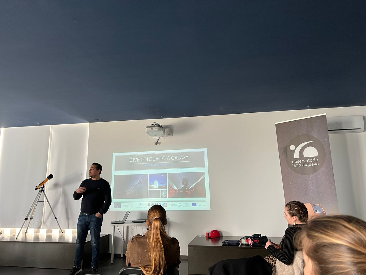 LaSciL (@lascil_project) on Twitter photo 📸🔭☄️ Our teachers presenting their final works during the Lascil Winter School organized by NUCLIO at the Alqueva Lake Observatory.
<a href="/oewf/">Austr. Space Forum</a> <a href="/faulkestel/">Faulkes Telescope</a> <a href="/FORTH_ITE/">FORTH</a> <a href="/nuclio_pt/">NUCLIO</a> #EA 📸🔭☄️ Our teachers presenting their final works during the Lascil Winter School organized by NUCLIO at the Alqueva Lake Observatory.
<a href="/oewf/">Austr. Space Forum</a> <a href="/faulkestel/">Faulkes Telescope</a> <a href="/FORTH_ITE/">FORTH</a> <a href="/nuclio_pt/">NUCLIO</a> #EA