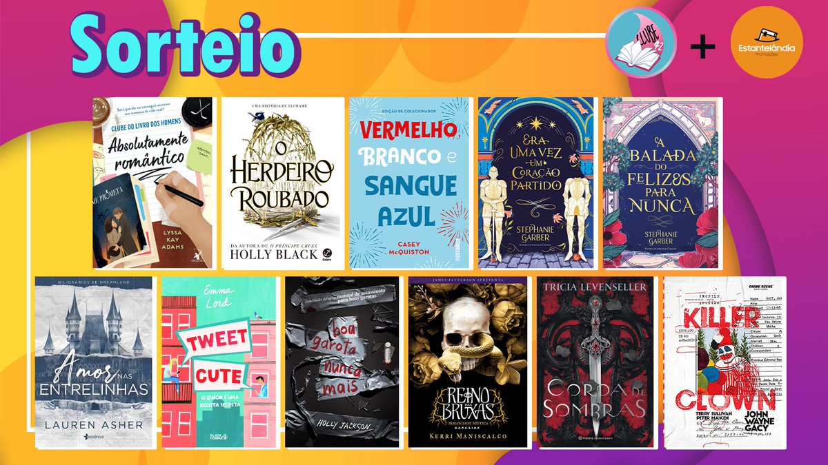 42Clube's tweet photo. ✨Sorteio em Parceria✨

🏆Prêmio: 1 da seleção ou outro de valor semelhante!

Regras:
➠Seguir @42Clube e @estantelandia 
➠Dar RT aqui sem citar (prontinho!)

Encerra: 03/03! Vão escolher qual? Boa sorte!🍀 https://t.co/4PV7os0cDa