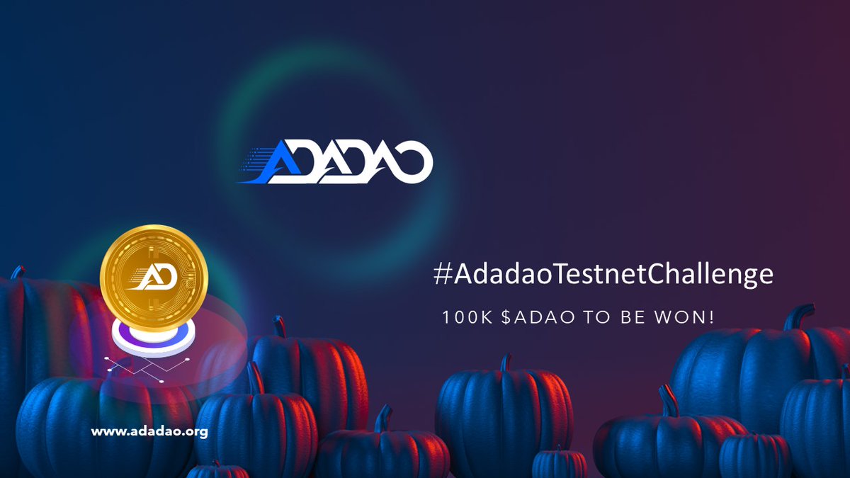 adadao_org's tweet photo. 📹 Testnet Video Campaign.

🚀 Adadao testnet is LIVE and we want YOU to help us put it through its paces.

🎥 Record a video of your experience testing the platform and share it on Twitter using the hashtag #AdadaoTestnetChallenge.

Campaign details- https://t.co/h8wdamtrL7 https://t.co/OkFr2o1v0R