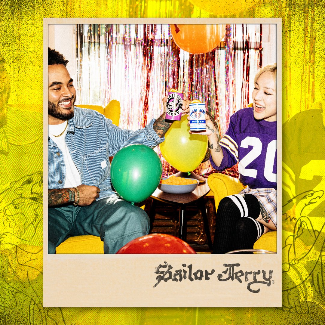 Nothing candid about this party #SailorJerrySpicedRum