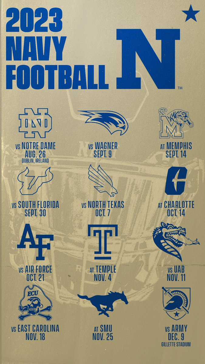 Navy Football tweet media